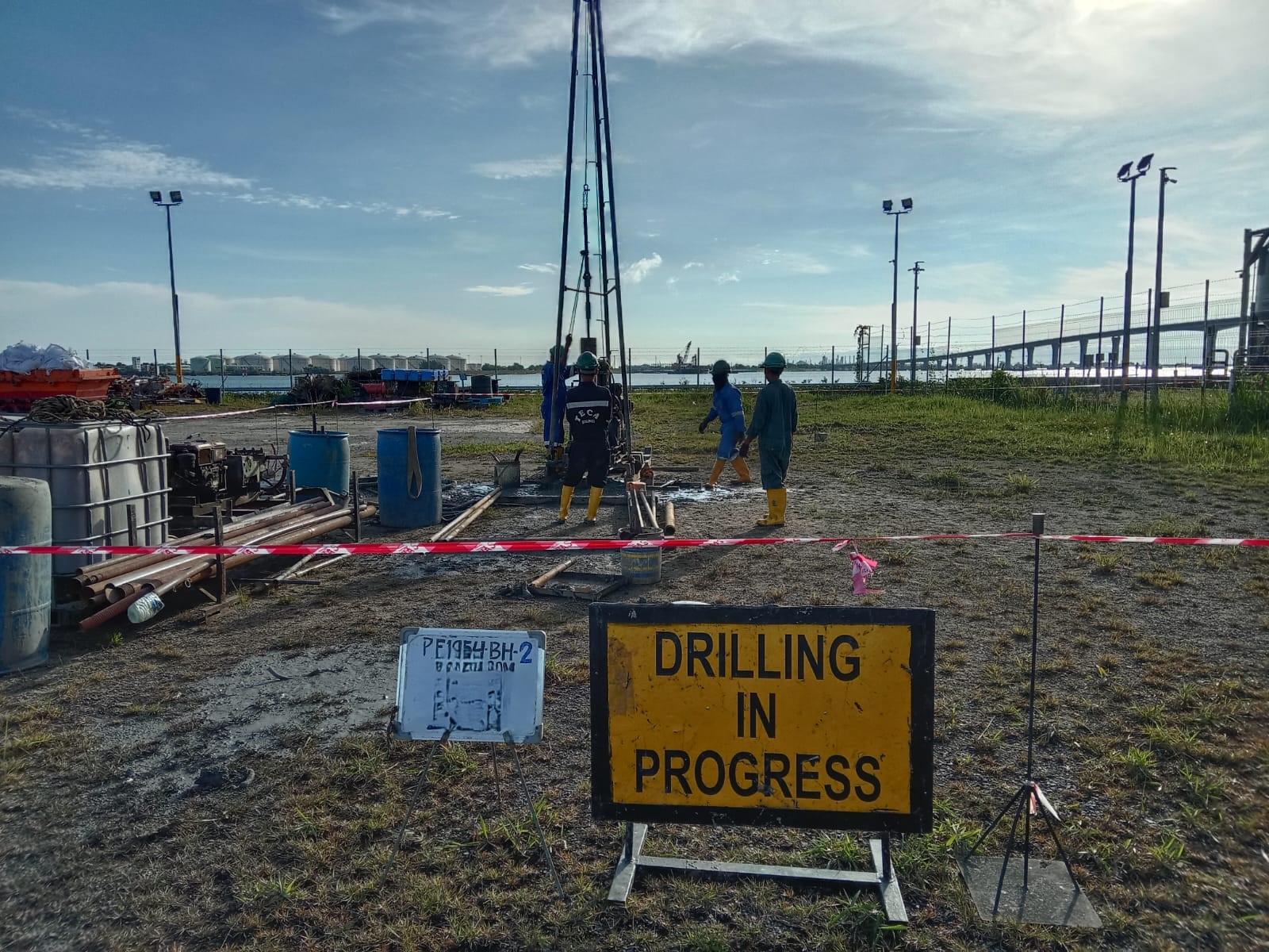 Placeholder photo of structural testing work